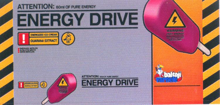 Prekės ženklas: ATTENTION ENERGY DRIVE baltoji varnelė